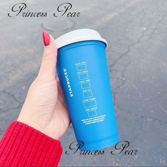 3xStarbucks Holiday 2021 Candy Cane Blue to Green Color Changing Reusable Hot - Picture 6 of 8